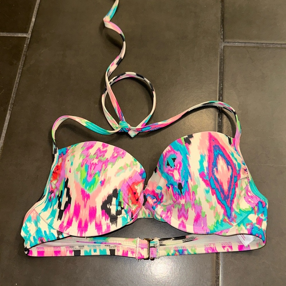Multicolor Bikini Top